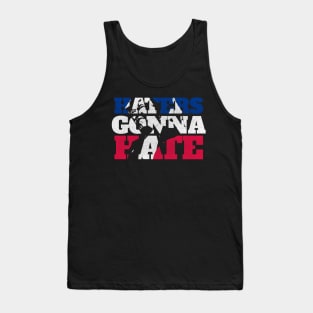 Haters Gonna Hate - Red White And Blue Funny Trump Slogan Tank Top